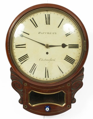 Lot 746 - A drop dial clock