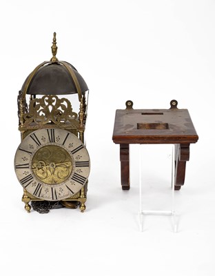 Lot 749 - A lantern clock