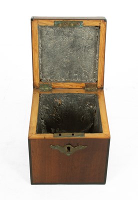 Lot 289 - A Regency rosewood tea caddy