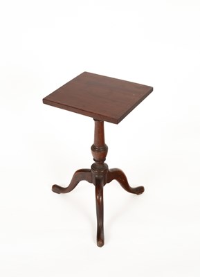 Lot 222 - A miniature mahogany tripod table