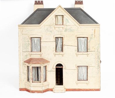 Lot 999 - A mid 19th Century doll's house