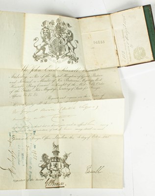 Lot 932 - A Victorian passport