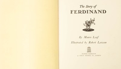 Lot 942 - Leaf (M) The Story of Ferdinand