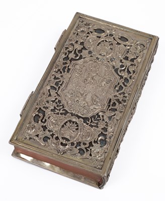 Lot 315 - A white metal cased copy of The Book of Common Prayer