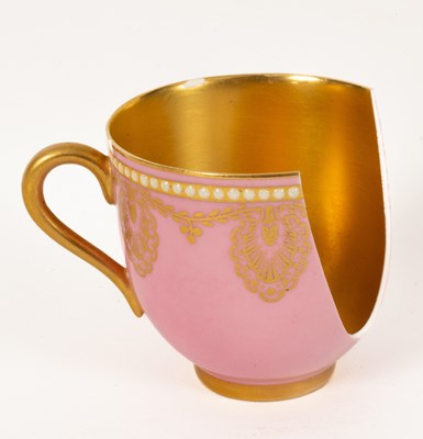 Lot 319 - A Royal Worcester part coffee service