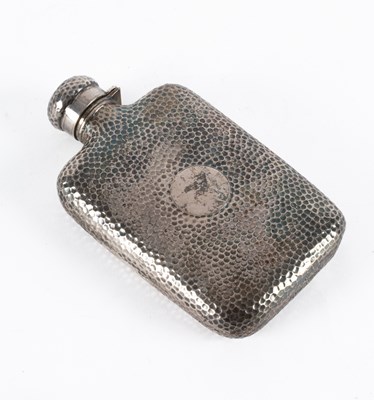 Lot 323 - A Victorian silver hip flask