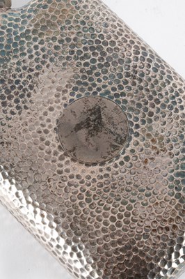 Lot 323 - A Victorian silver hip flask