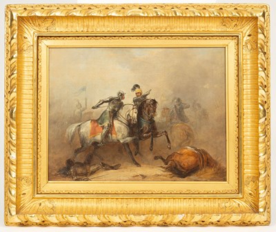 Lot 481 - Circle of Jean-Louis Meissonier (1815-1891)