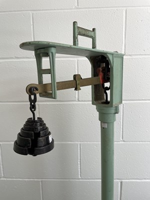 Lot 878 - A set of early 20th Century jockey scales