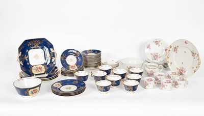 Lot 796 - A Copeland Spode part tea set