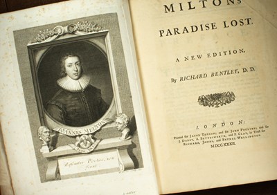 Lot 28 - Milton (John) Paradise Lost & Works