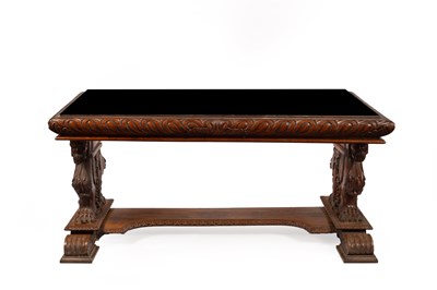 Lot 662 - A 19th Century oak console table