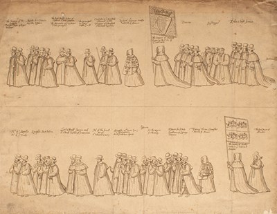 Lot 31 - Panorama, The Funeral Procession of Queen Elizabeth