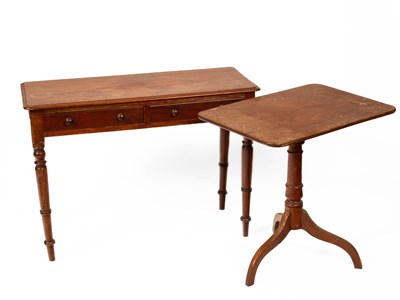 Lot 649 - A Victorian mahogany side table
