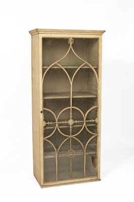 Lot 652 - A George III white painted bookcase