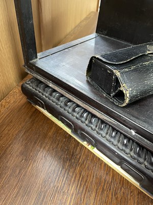 Lot 69 - A Chinese rosewood set of display shelves