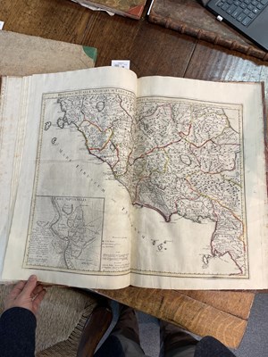 Lot 36 - De Lisle (Guillaume) Large Folio Volume of Maps