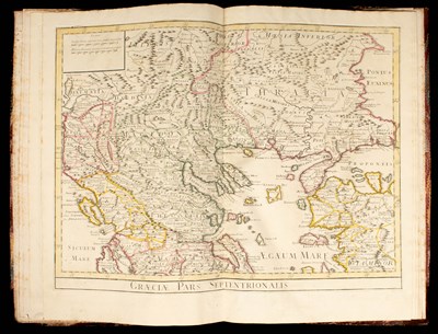 Lot 36 - De Lisle (Guillaume) Large Folio Volume of Maps