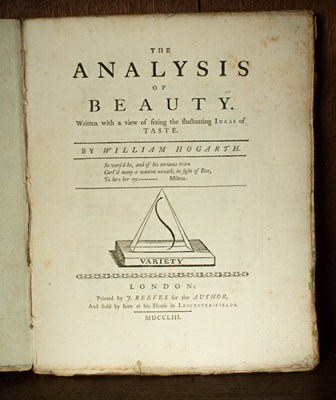 Lot 37 - Hogarth (William) The Analysis of Beauty