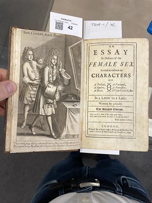 Lot 42 - Women's Rights [Drake (Judith)] An Essay in Defence of the Female Sex