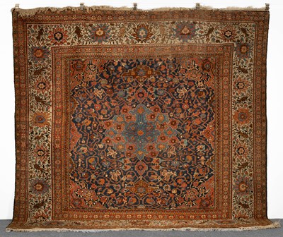 Lot 605 - A ‘Ziegler’ Mahal carpet of near square size