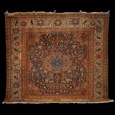 Lot 605 - A ‘Ziegler’ Mahal carpet of near square size