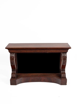 Lot 461 - A 19th Century American mahogany console table