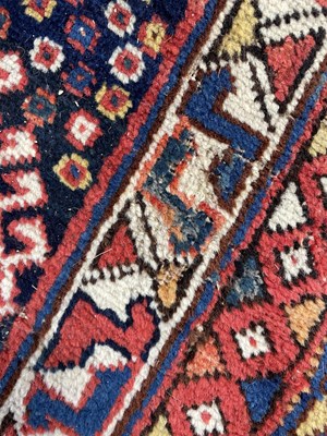 Lot 619 - An Afshar long rug