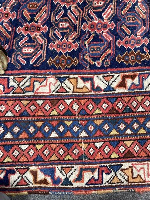 Lot 619 - An Afshar long rug