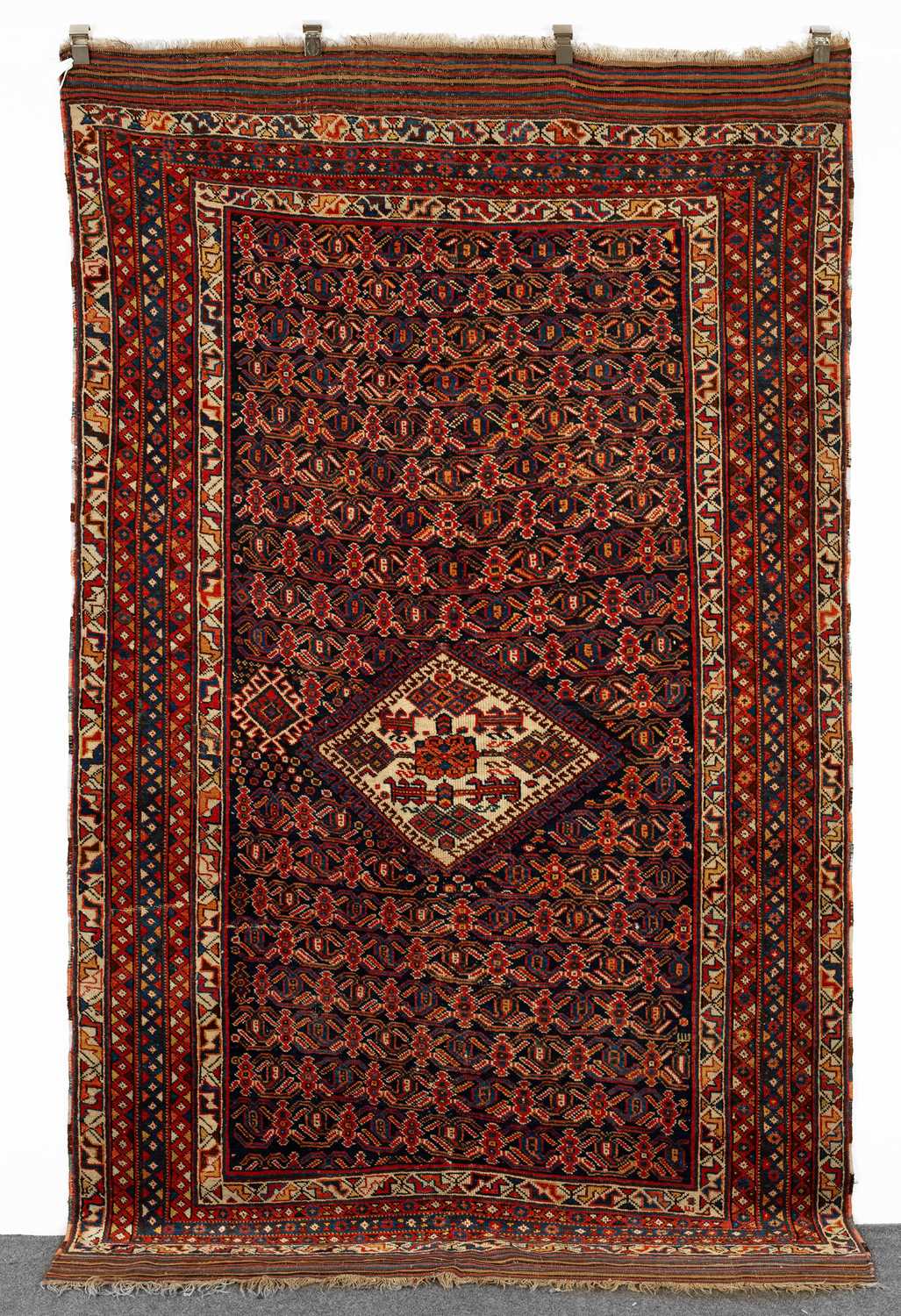 Lot 619 - An Afshar long rug