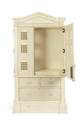 Lot 563 - An Andrew Martin doll's house cabinet