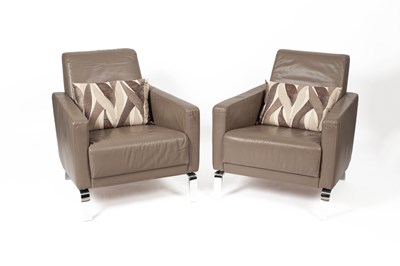 Lot 574 - A pair of BoConcept 'Fly' armchairs