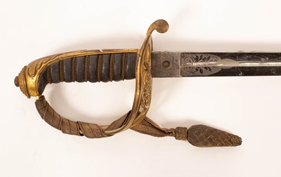 Lot 157 - A Victorian officer's dress sword