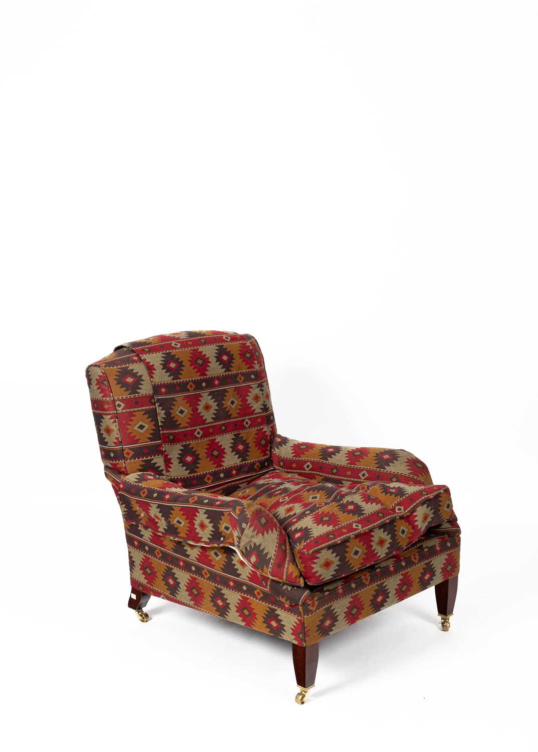 Lot 537 - A George Smith Lennagan pattern armchair