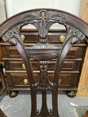 Lot 484 - Ten late 18th Century style mahogany dining chairs