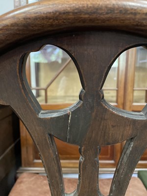 Lot 484 - Ten late 18th Century style mahogany dining chairs