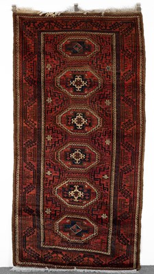 Lot 646 - A Belouch long rug