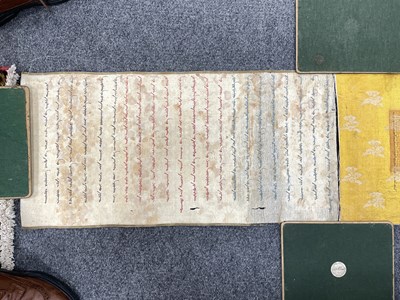 Lot 71 - A Chinese Imperial Edict scroll, Daoguang Period (1821-1850)