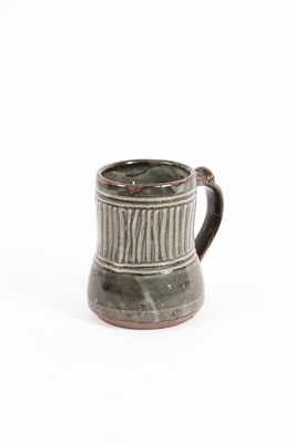 Lot 746 - An Abuja pottery tankard