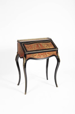 Lot 47 - A French Boulle inlaid bureau
