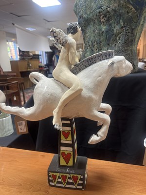 Lot 421 - A Marie Prett ceramic sculpture