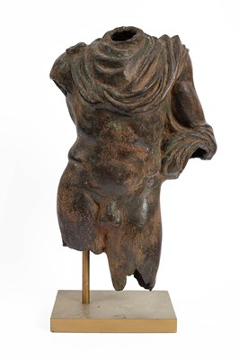 Lot 75 - An Italian cast bronze torso