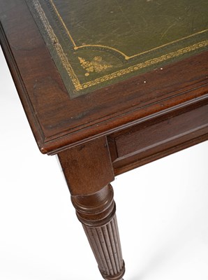 Lot 112 - An Edwardian writing table