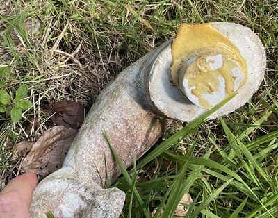 Lot 16 - A set of four reconstituted stone figures