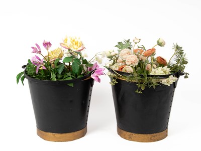 Lot 38 - A pair of galvanized pails