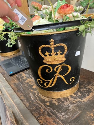 Lot 38 - A pair of galvanized pails