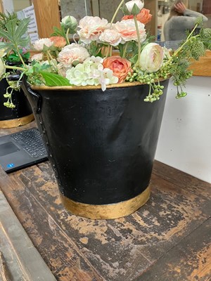 Lot 38 - A pair of galvanized pails