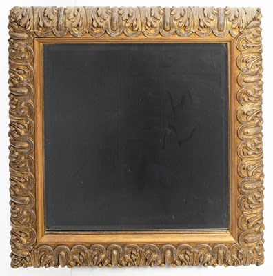 Lot 220 - A gilt framed wall mirror