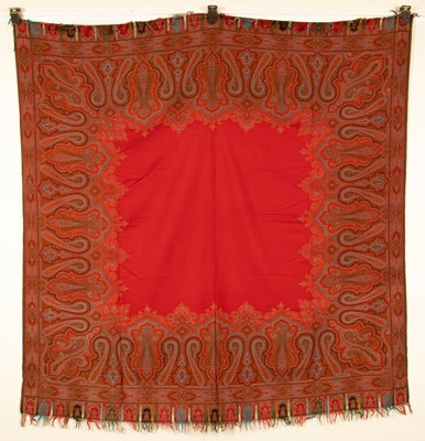 Lot 677 - An Indian Kashmiri shawl