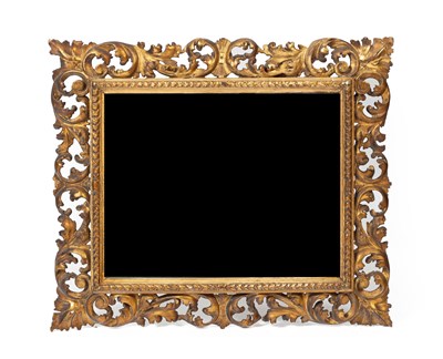 Lot 498 - A Florentine carved giltwood frame